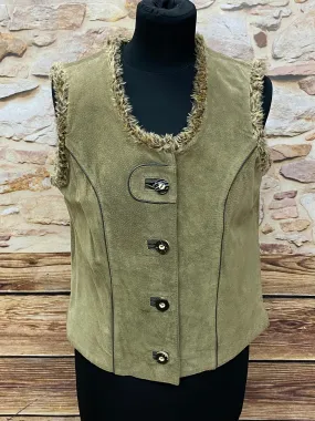 Trachtenweste, Ledermieder für Damen, Gr.36